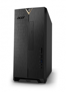 Acer Aspire TC-886 I9174 Intel® 9de generatie Core™ i7 i7-9700 16 GB DDR4-SDRAM 1512 GB HDD+SSD Tower Zwart PC Windows 10 Home