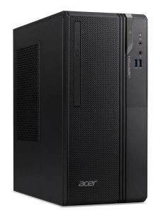 Acer Veriton ES2730G Intel® 8de generatie Core™ i3 i3-8100 4 GB DDR4-SDRAM 128 GB SSD Tower Zwart PC Windows 10 Pro