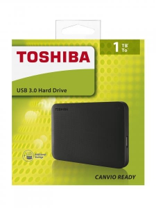 Toshiba Canvio Ready externe harde schijf 1000 GB Zwart