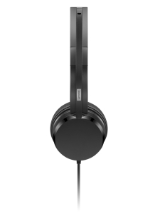 Lenovo 4XD1K18260 hoofdtelefoon/headset Bedraad Hoofdband Muziek/Voor elke dag USB Type-A Zwart
