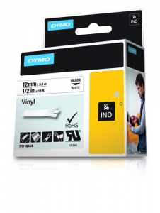 RHINO TAPE VINYL 12MM WIT