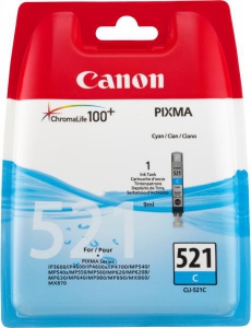 Canon CLI-521 C Origineel Cyaan 1 stuk(s)