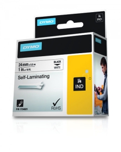 RHINO TAPE SELF LAMINATING VINYL 24 WIT