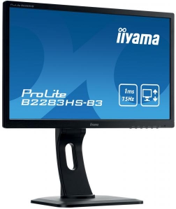 iiyama ProLite B2283HS-B3 LED display 54,6 cm (21.5\") 1920 x 1080 Pixels Full HD Zwart