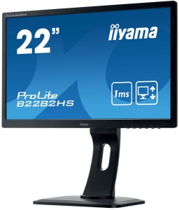 iiyama ProLite B2282HS-B1 computer monitor 54,6 cm (21.5\") 1920 x 1080 Pixels Full HD LED Zwart