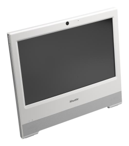 Shuttle X50V8 Intel® Celeron® 39,6 cm (15.6\") 1366 x 768 Pixels Touchscreen All-in-One PC barebone Wi-Fi 5 (802.11ac) Wit