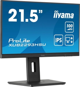 iiyama ProLite XUB2293HSU-B6 computer monitor 54,6 cm (21.5\") 1920 x 1080 Pixels Full HD LED Zwart