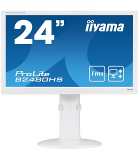 iiyama ProLite B2480HS-W2 LED display 59,9 cm (23.6\") 1920 x 1080 Pixels Full HD Wit