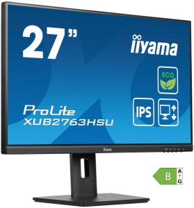 iiyama ProLite XUB2763HSU-B1 computer monitor 68,6 cm (27\") 1920 x 1080 Pixels Full HD LED Zwart