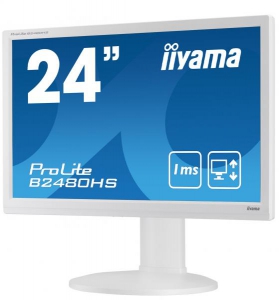 iiyama ProLite B2480HS-W2 LED display 59,9 cm (23.6\") 1920 x 1080 Pixels Full HD Wit