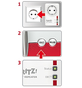 FRITZ!DECT Repeater 100 Edition Int.