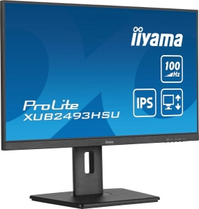 iiyama ProLite computer monitor 60,5 cm (23.8\") 1920 x 1080 Pixels Full HD LED Zwart