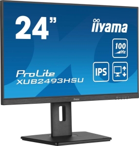 iiyama ProLite computer monitor 60,5 cm (23.8\") 1920 x 1080 Pixels Full HD LED Zwart