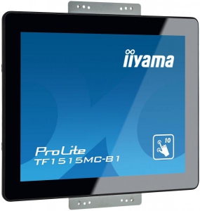 iiyama ProLite TF1515MC-B1 touch screen-monitor 38,1 cm (15\") 1024 x 768 Pixels Zwart Multi-touch