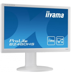 iiyama ProLite B2480HS-W2 LED display 59,9 cm (23.6\") 1920 x 1080 Pixels Full HD Wit