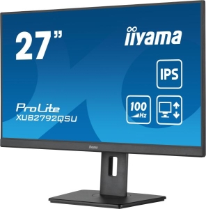 iiyama ProLite computer monitor 68,6 cm (27\") 2560 x 1440 Pixels Full HD LED Zwart