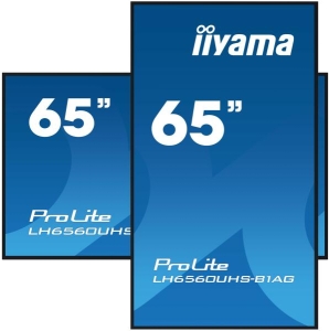 iiyama PROLITE Digitaal A-kaart 165,1 cm (65\") LED Wifi 500 cd/m² 4K Ultra HD Zwart Type processor Android 11 24/7