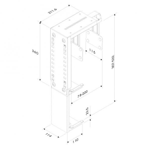 PC Deskmount Silver