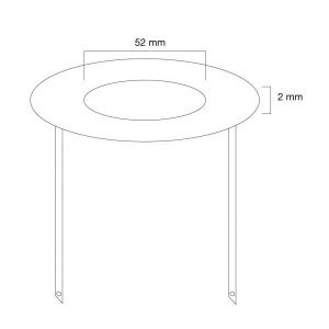 Ceiling cover FPMA-C100 FPMA-C100SILVE