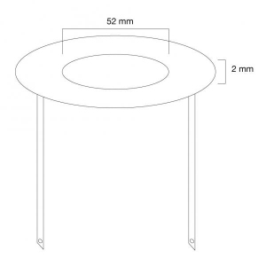 Ceiling cover for C100&C100SILVER metal