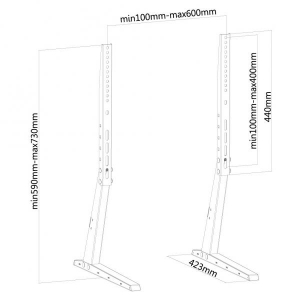 Flatscreen Desk Mount (stand/foot) 37-70