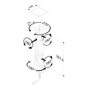 LCD-ARM 5 movements CremeD400