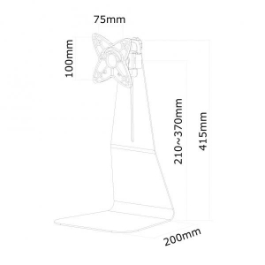 LCD/LED/TFT desk mount