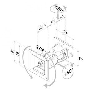 Toolbarbevestiging for LCD TV/Monitor 3