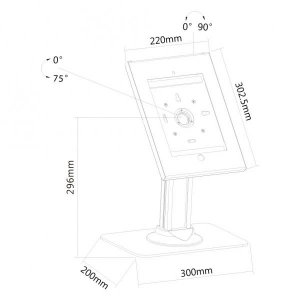 Tablet Desk Stand Apple iPad