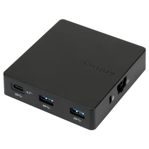 Targus DOCK412REU notebook dock & poortreplicator Bedraad USB 3.2 Gen 1 (3.1 Gen 1) Type-C Zwart