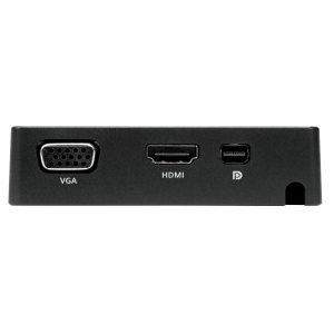 Targus DOCK412REU notebook dock & poortreplicator Bedraad USB 3.2 Gen 1 (3.1 Gen 1) Type-C Zwart