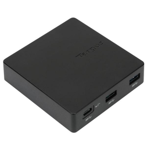 Targus DOCK412REU notebook dock & poortreplicator Bedraad USB 3.2 Gen 1 (3.1 Gen 1) Type-C Zwart