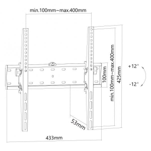 NewStar Flat Screen Wall Mount(tiltable)