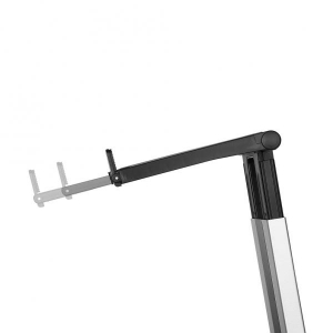 Foldable laptop stand - Silver/ black