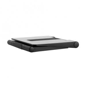 Foldable laptop stand - Silver/ black