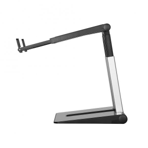 Foldable laptop stand - Silver/ black