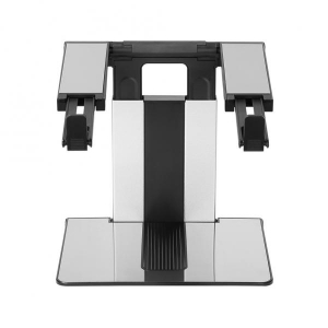 Foldable laptop stand - Silver/ black