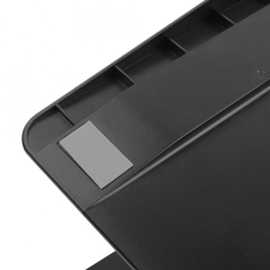 Foldable laptop stand - Silver/ black