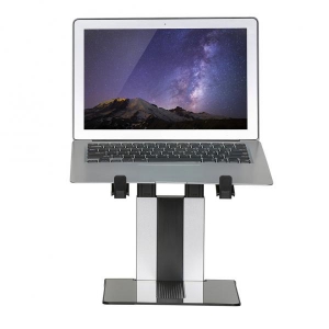 Foldable laptop stand - Silver/ black