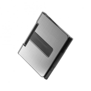 Foldable laptop stand - Silver/ black