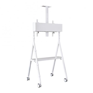 Mobile Flat Screen Floor Stand W 110-114