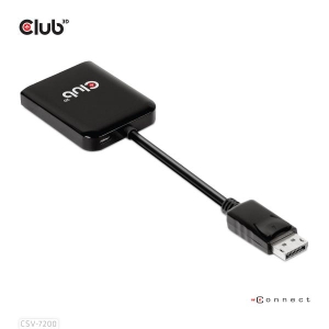 CLUB3D Multistream Transport (MST) Hub DisplayPort™1.4 naar DisplayPort™1.4 Dual Monitor 4K60Hz M/V