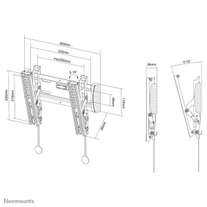 Neomounts by Newstar Select tv wandsteun