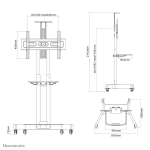 Neomounts by Newstar Select vloersteun