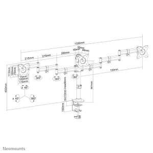 Neomounts by Newstar Select monitor bureausteun