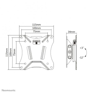 Neomounts by Newstar Select tv wandsteun