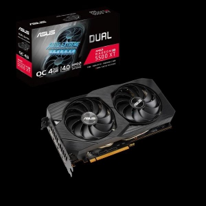 ASUS Dual -RX5500XT-O4G-EVO AMD Radeon RX 5500 XT 4 GB GDDR6