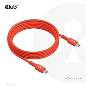 CLUB3D USB2 Type-C Bi-Directional Cable, Data 480Mb,PD 240W(48V/5A) EPR M/M 2m USB IF GECERTIFICEERD