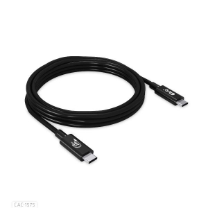 CLUB3D USB4 Gen2x2 Type-C Bi-Directional Cable 4K60Hz, Data 20Gbps, PD 240W(48V/5A) EPR M/M 2m USB IF GECERTIFCIEERD