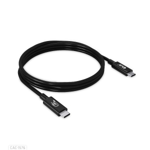 CLUB3D USB4 Gen3x2 Type-C Bi-Directional Cable 8K60Hz, Data 40Gbps, PD 240W(48V/5A) EPR M/M 1m USB IF GECERTIFICEERD